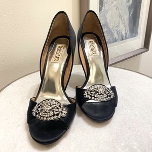 Badgley Mischka black Wedding Shoes